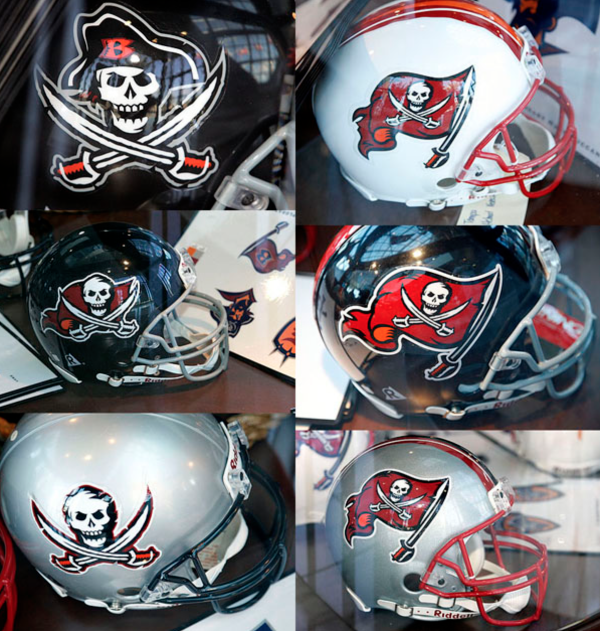 Buccaneers Helmets That Didn't Make The Cut - Daily Snark
