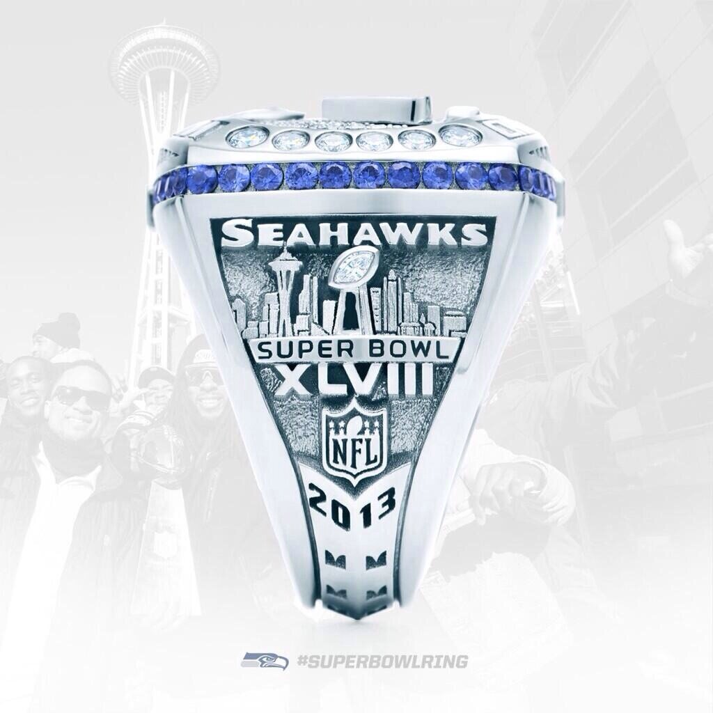 Seattle Seahawks Unveil Super Bowl XLVIII Rings Daily Snark