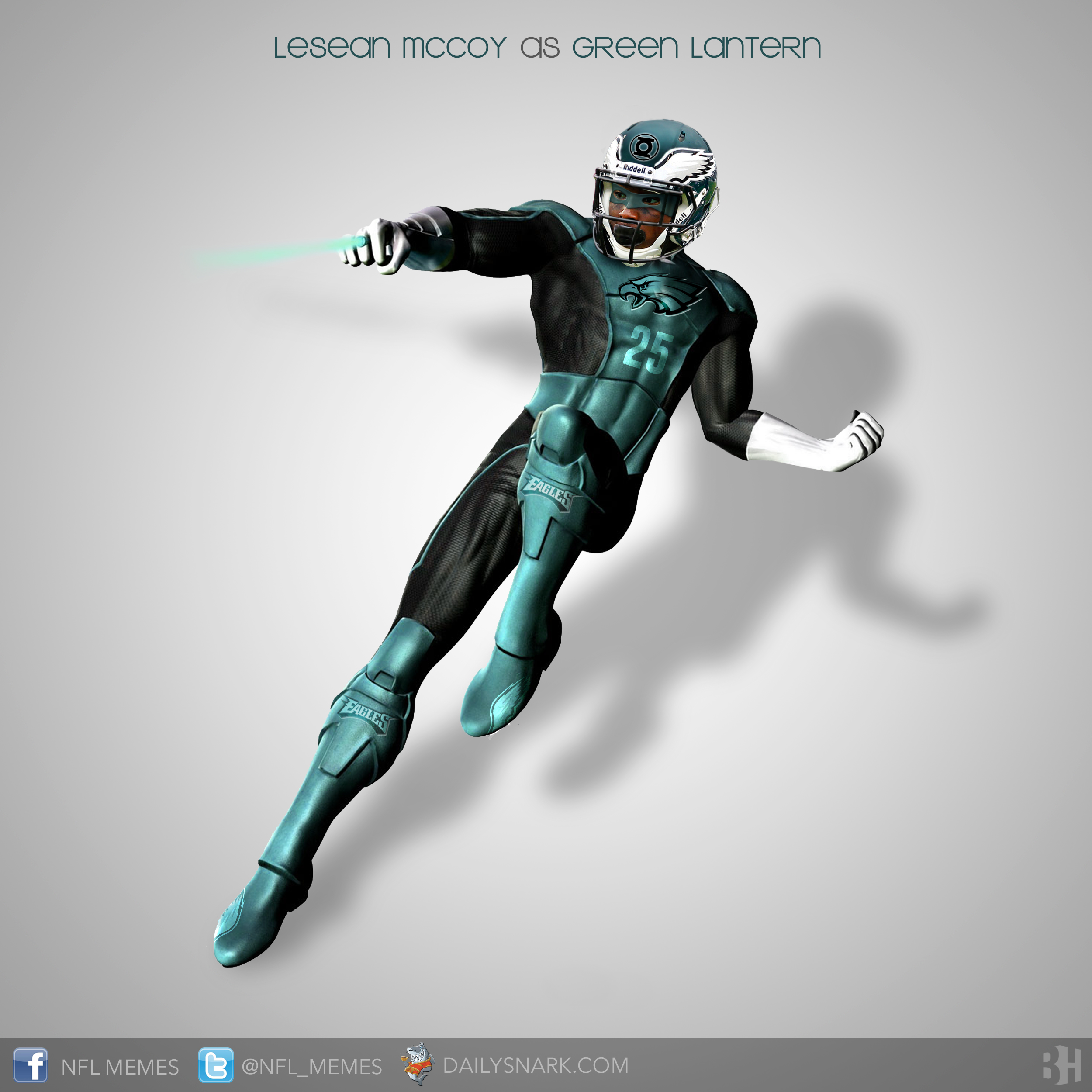 NFL Stars as Super Heroes - Daily Snark2500 x 2500