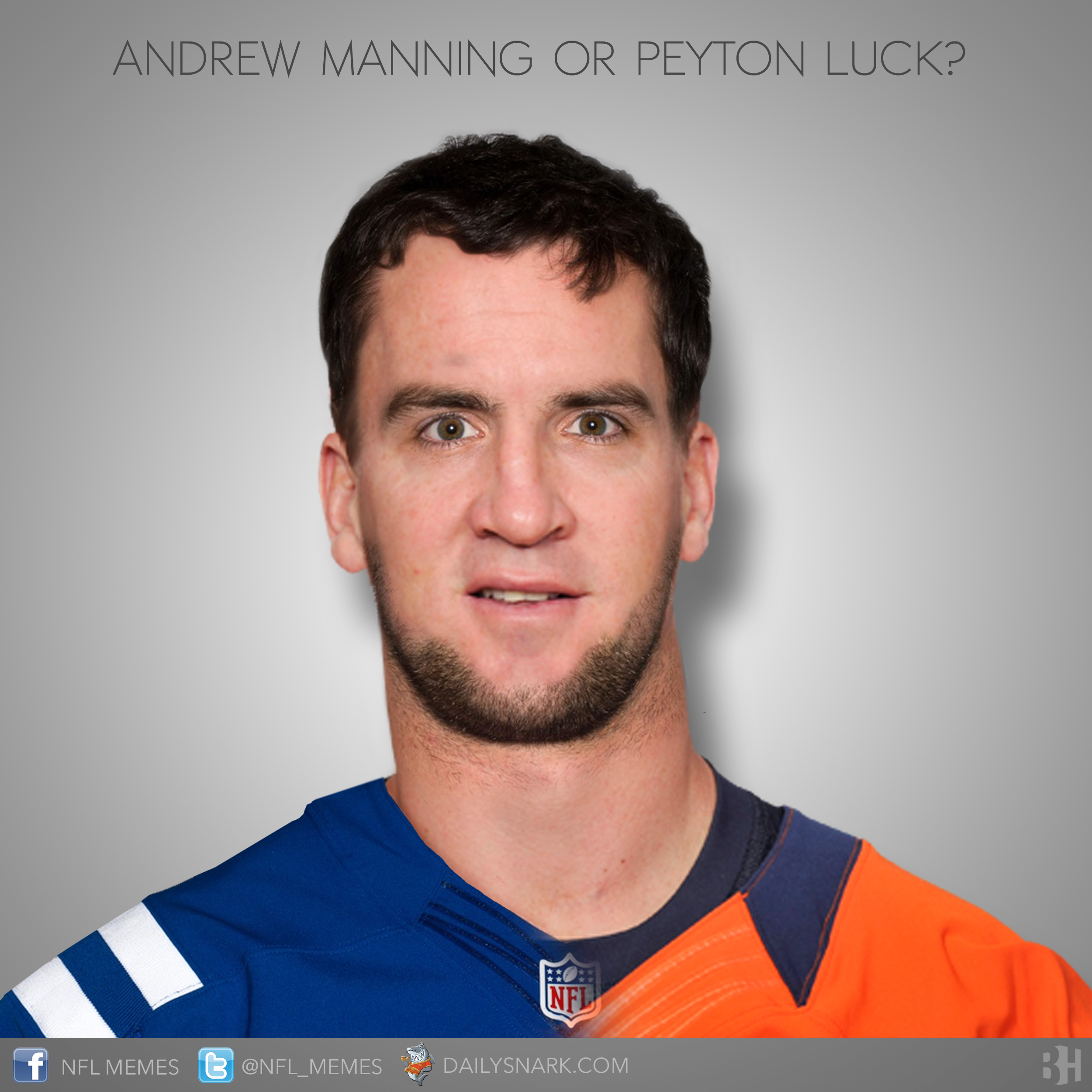 NFL Stars Morphed With Each Other - Daily Snark2500 x 2500