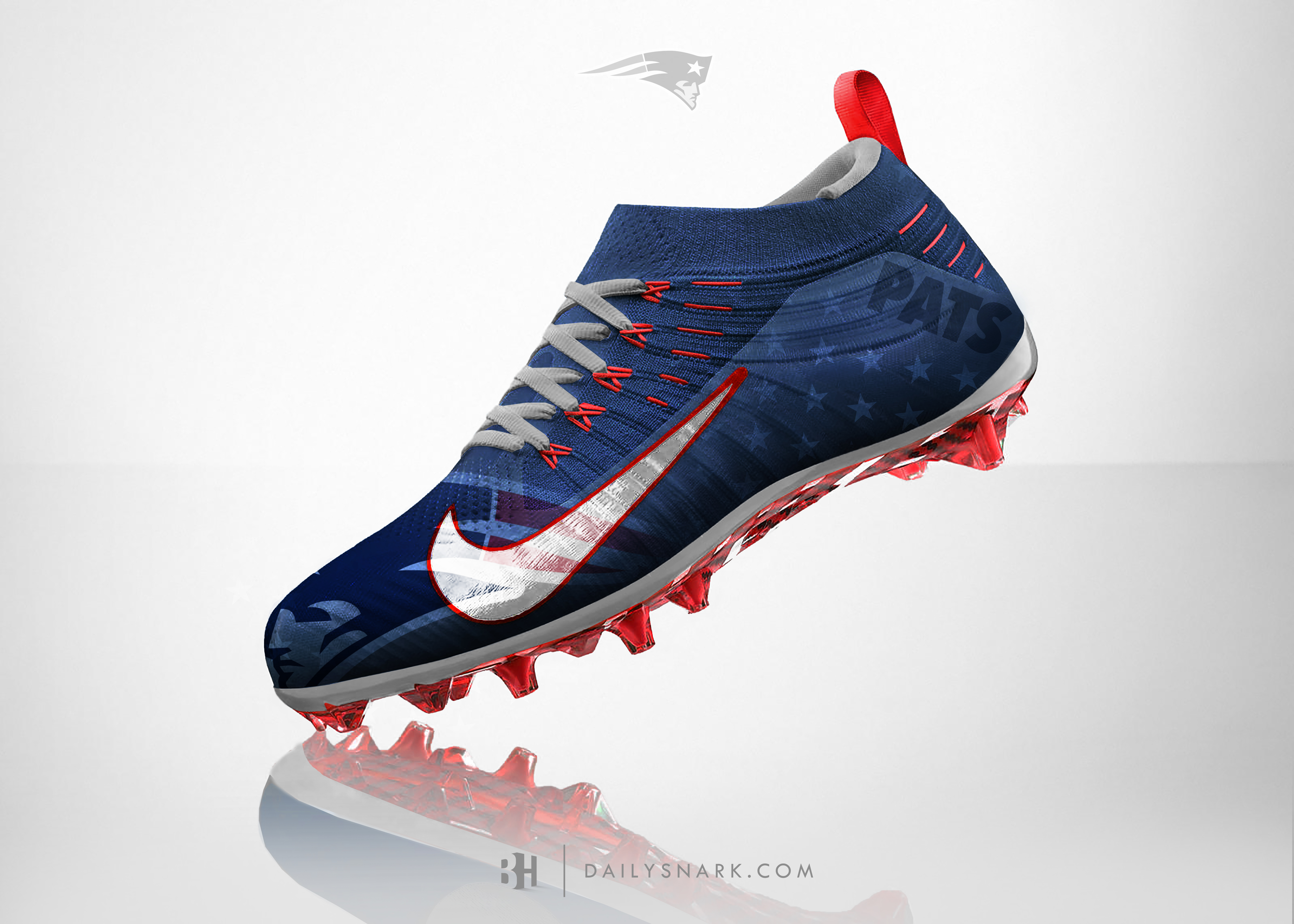 Designer Creates Awesome Custom Cleat Designs For All 32 NFL Teams