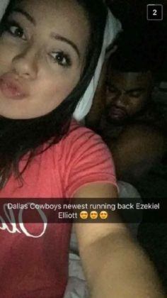 Ezekiel Elliott S Girlfriend Seems Perfectly Fine With IG Model