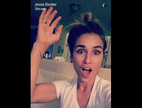 Eric Deckers Hot Wife Posts Hilarious Snapchat After Her 