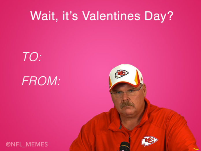 Here's This Year's Batch Of Hilarious NFL Valentine's Day Cards Daily