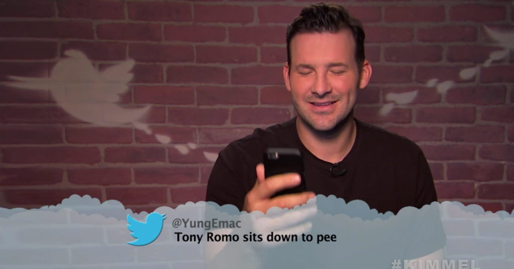 NFL Stars Read Mean Tweets About Themselves On Jimmy ...