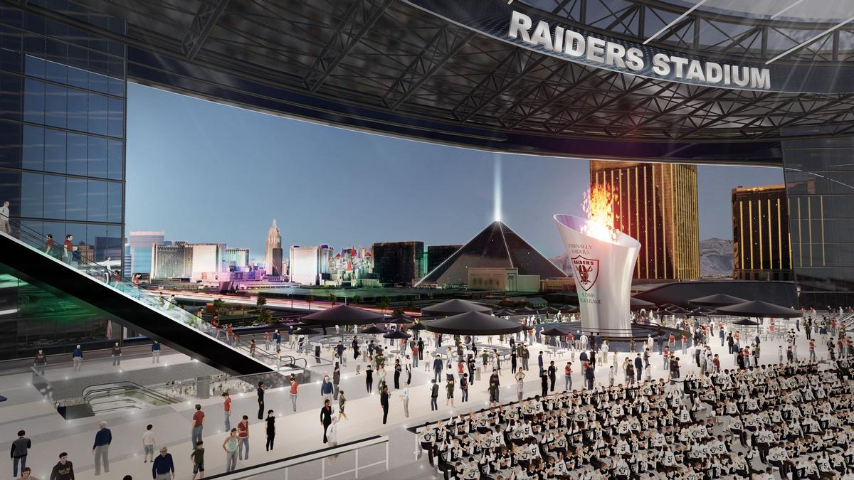 Sneak Peak Of The Las Vegas Raiders New 2 Billion Stadium Looks