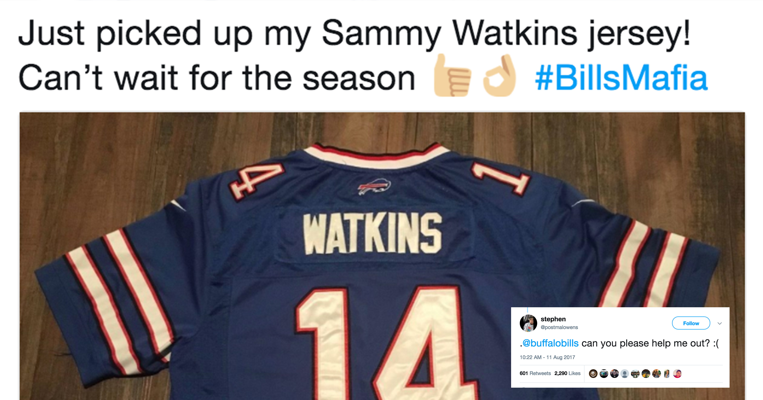 sammy watkins bills jersey