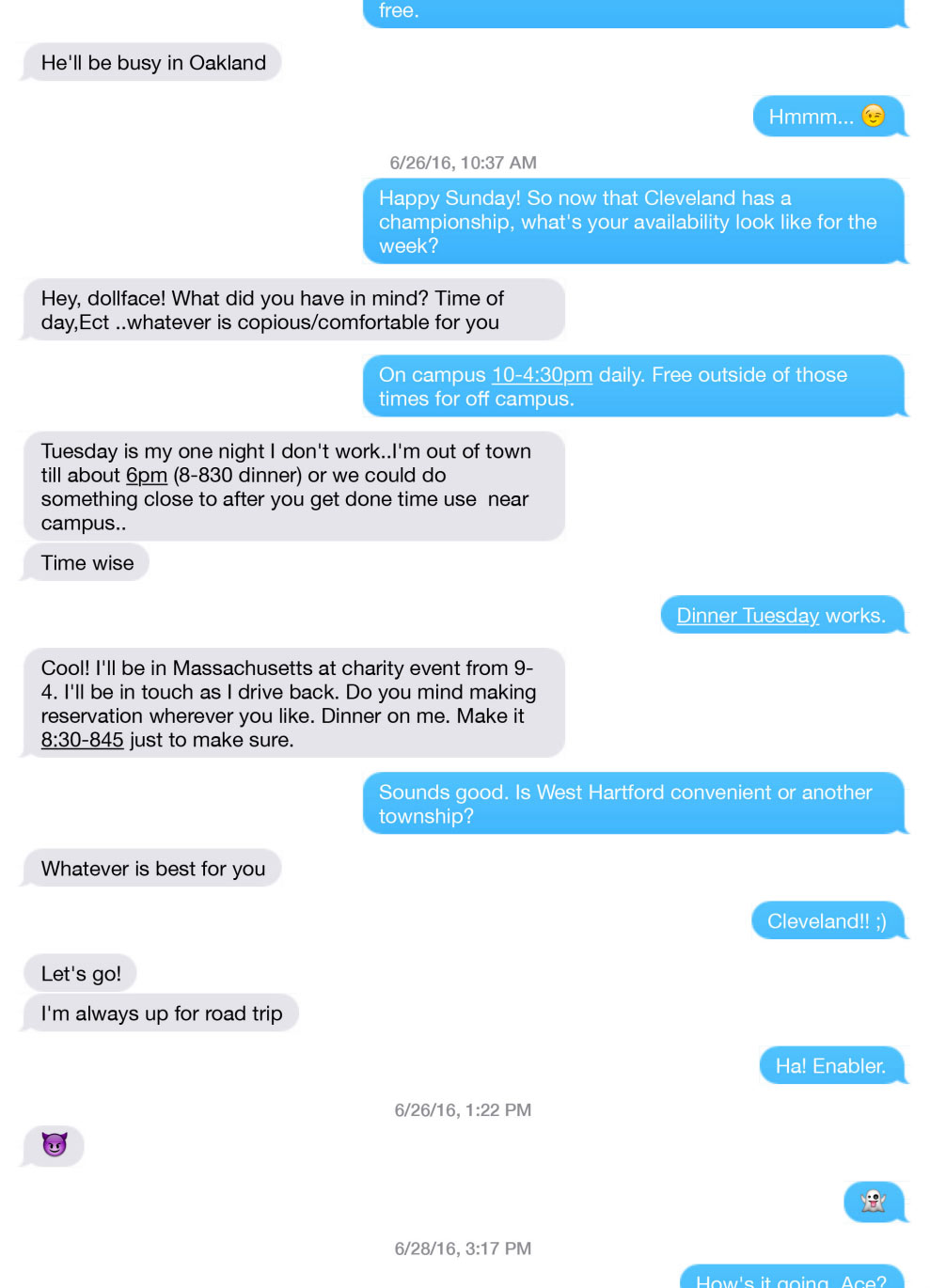 Here Are The Texts Espns John Buccigross Sent To Coworker Which She