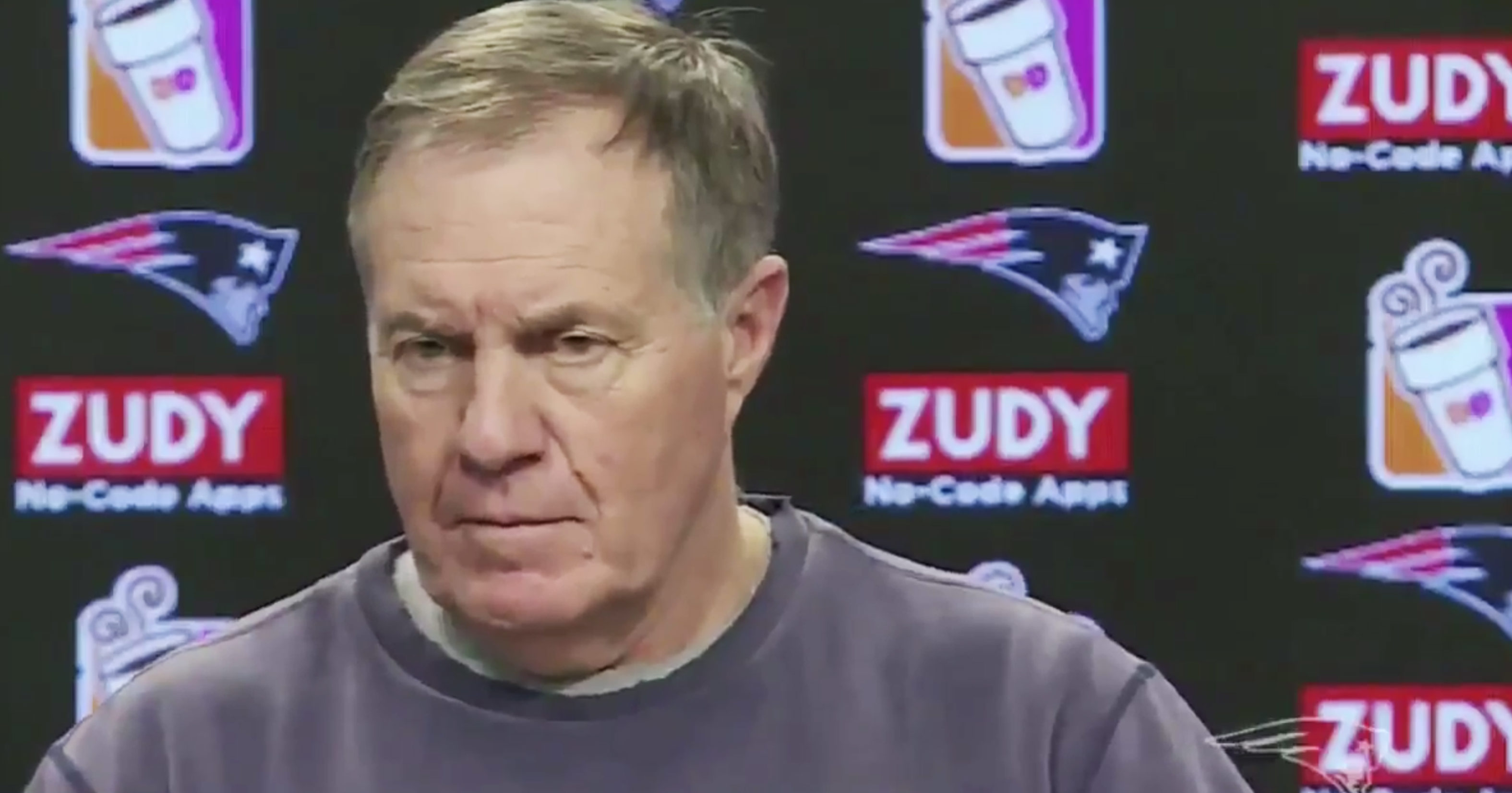 Bill Belichick Can Barely Contain Himself With Excitement When Reporter