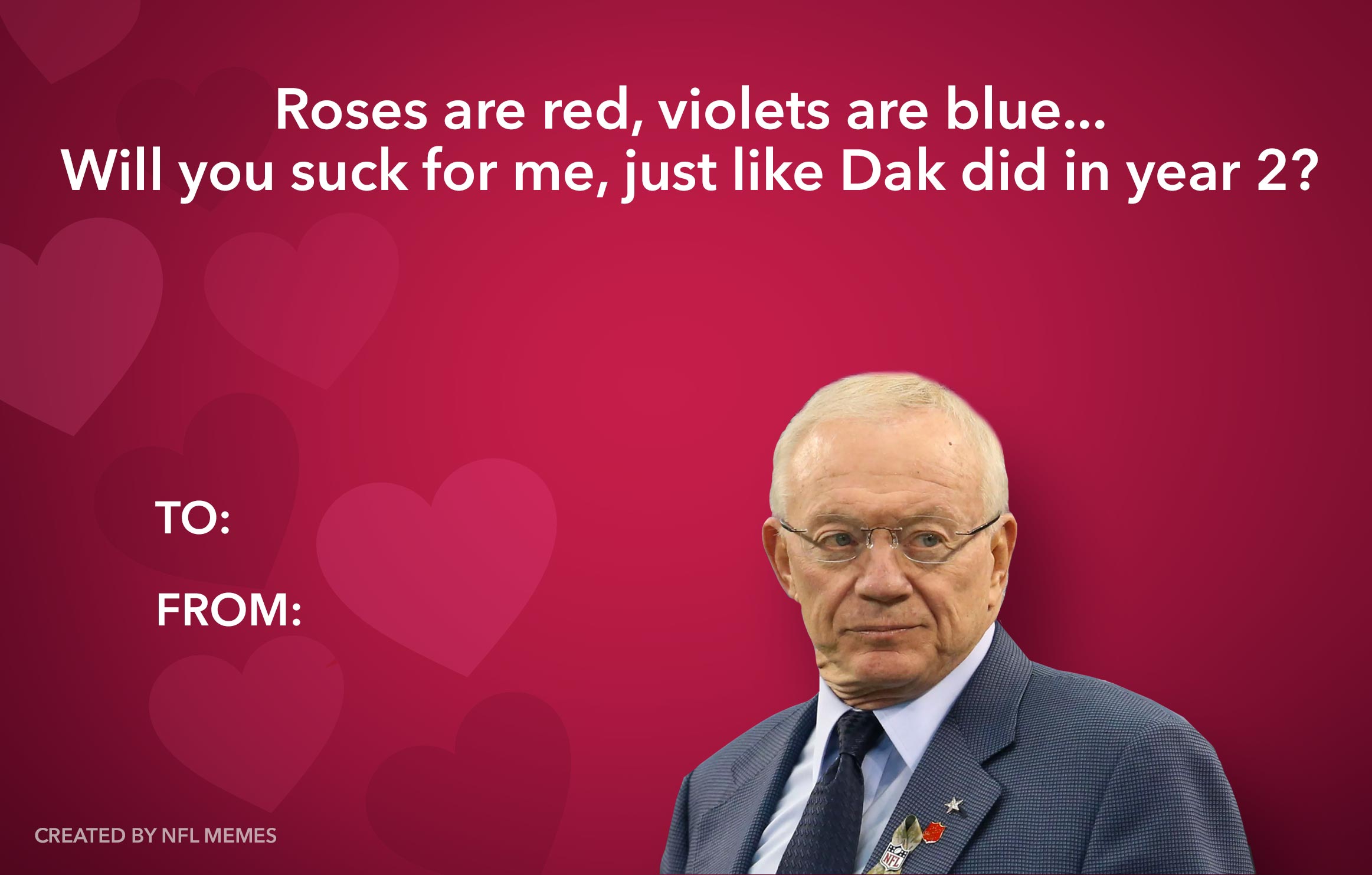 Here’s This Year’s Batch Of Hilarious NFL-Themed Valentine’s Day Cards (PICS)