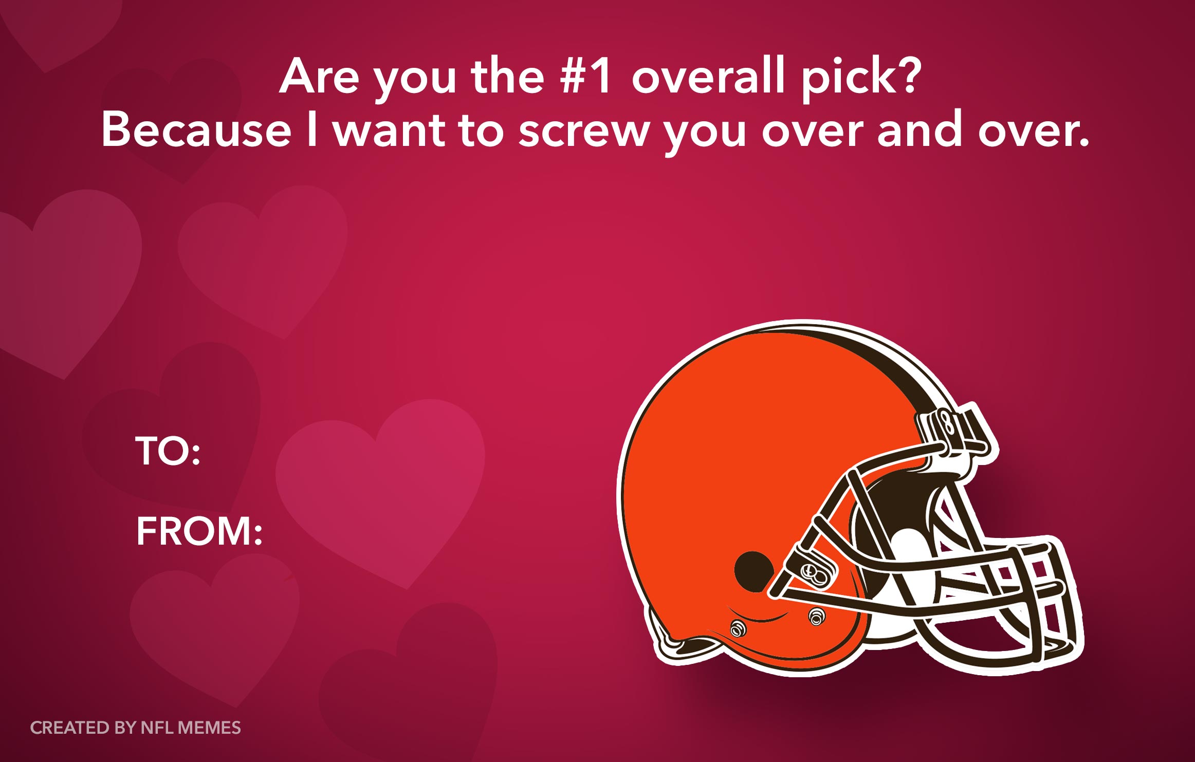 Here’s This Year’s Batch Of Hilarious NFL-Themed Valentine’s Day Cards (PICS)