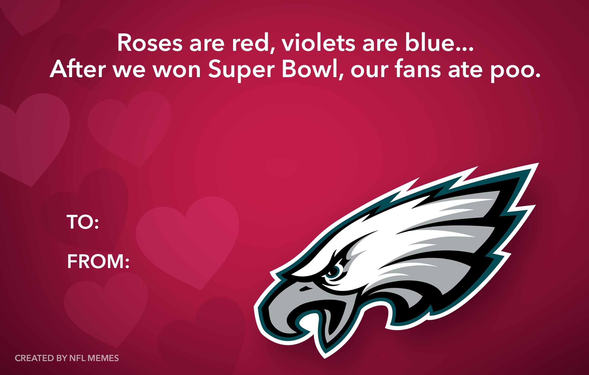 Here’s This Year’s Batch Of Hilarious NFLThemed Valentine’s Day Cards
