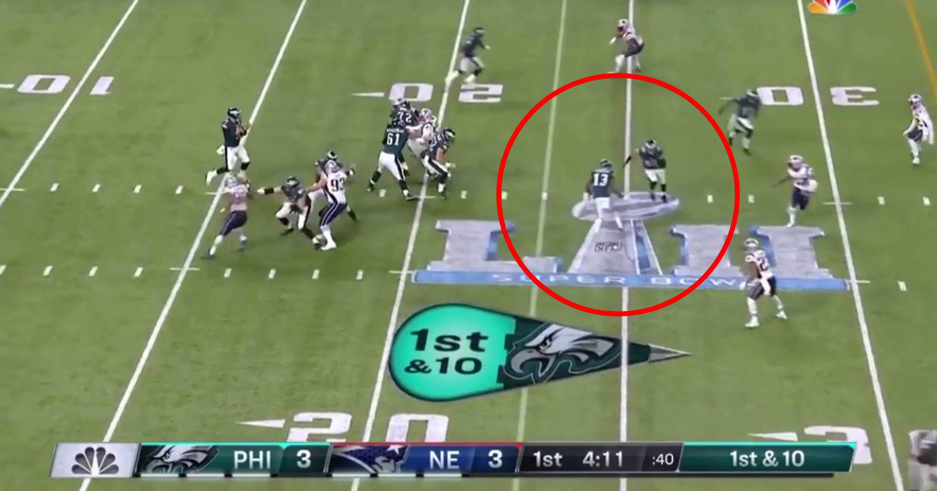 Eagles Were So Confident In Super Bowl, Receivers Were HighFiving Each