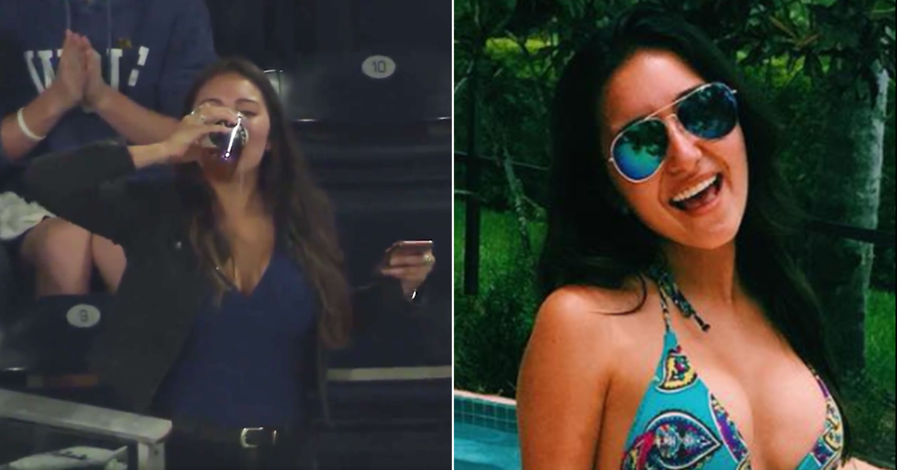 Meet The Padres Fan Who Caught A Foul Ball In Her Beer & Chugged It (PICS)