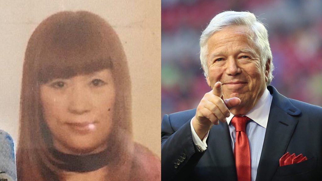 Photos Of Female Who Preformed Sexual Acts On Robert Kraft At Florida Massage Parlor Released