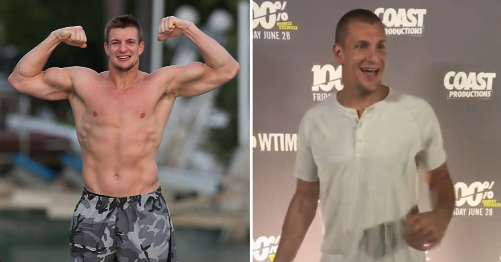 Rob Gronkowski Looks Like He S Lost All His Muscles Just Months After