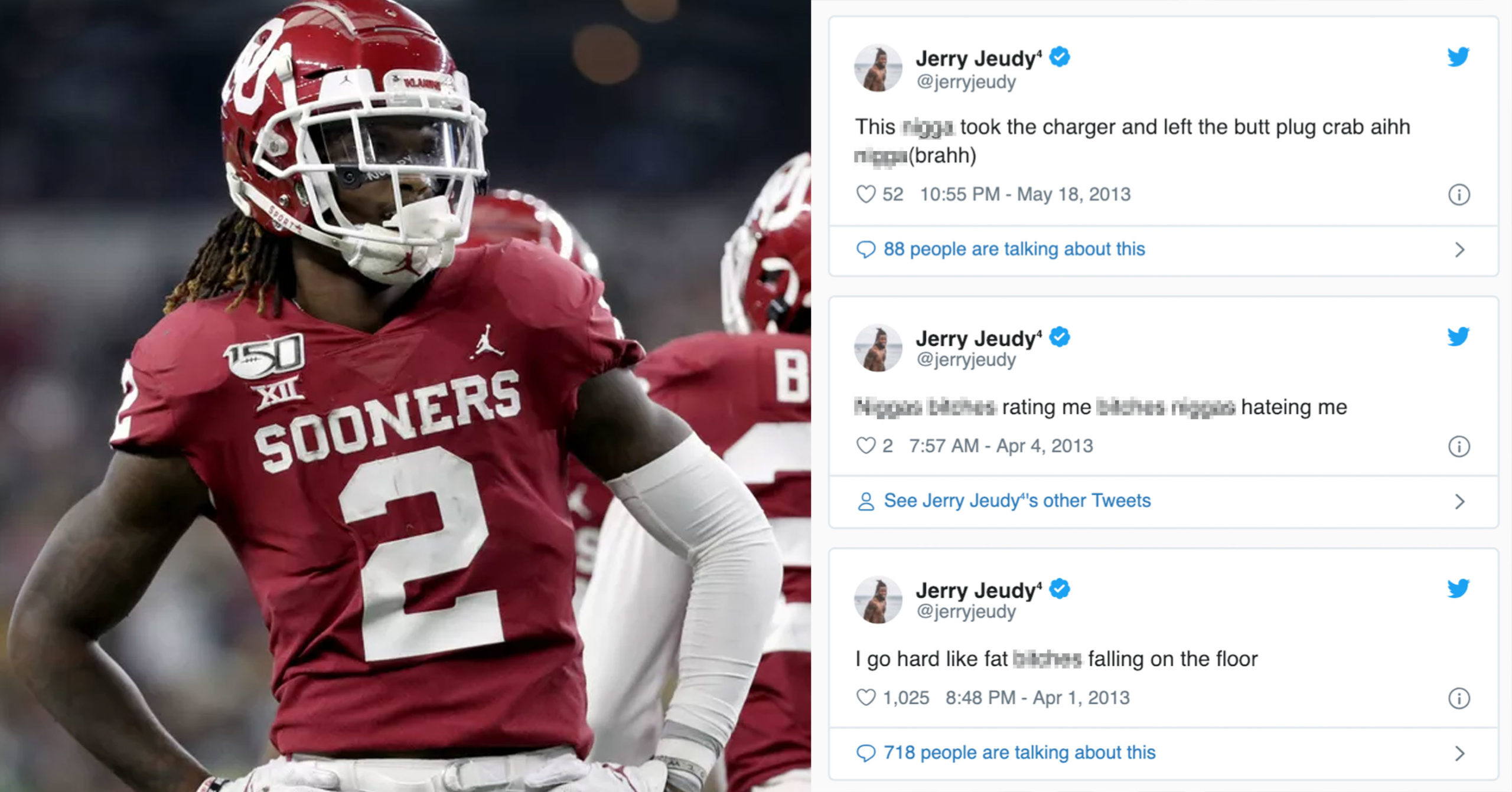 Broncos Draft Pick Jerry Jeudy S Offensive Old Tweets Surface During