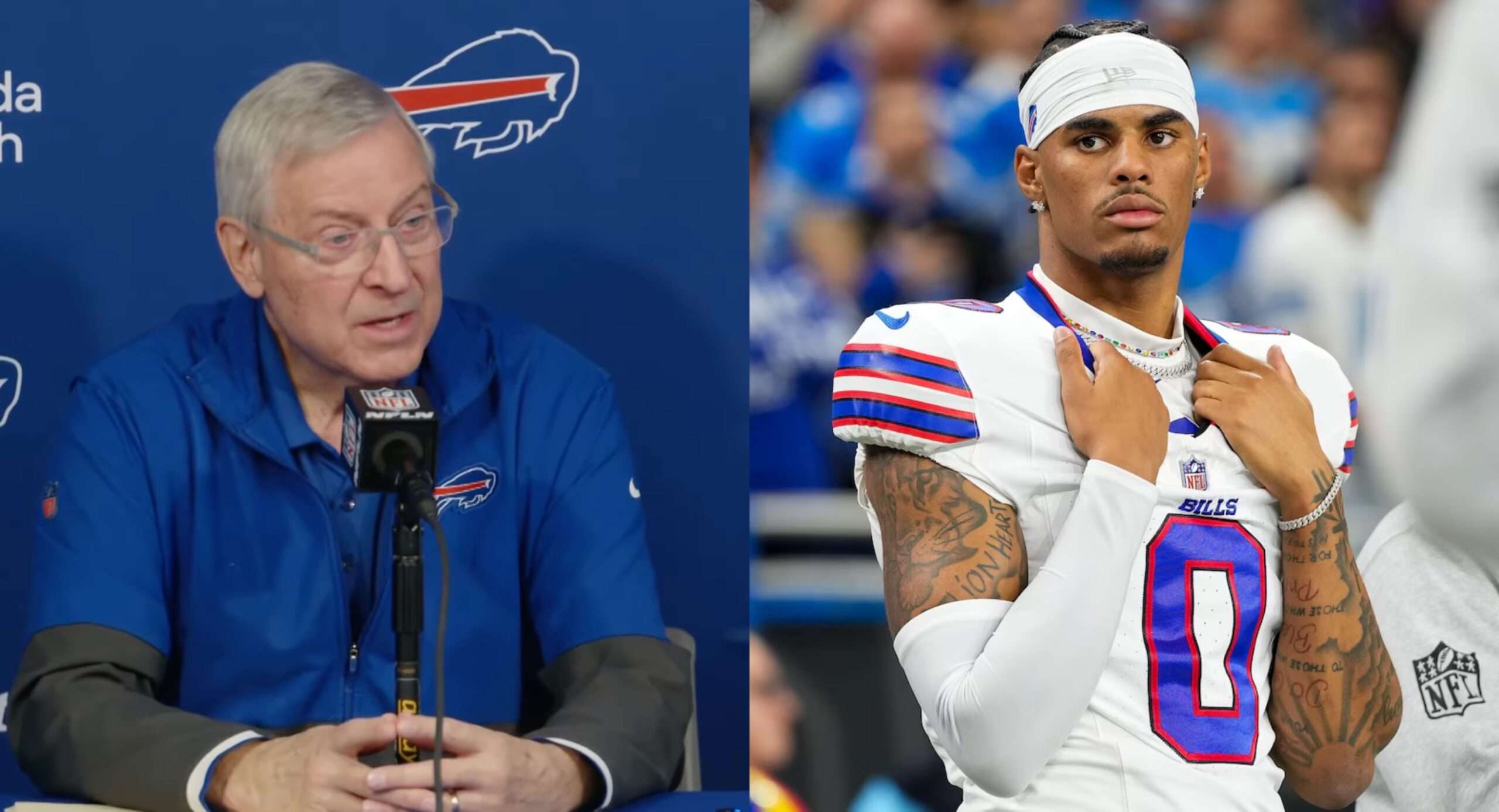 Bills Owner Terry Pegula Says Coaches Pushed To Pick Draft Bust Keon Coleman  (VIDEO)