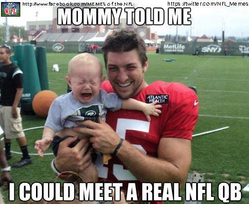 Mommy Told Me I Could Meet A Real NFL QB