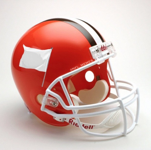 NFL Memes on X: BREAKING: Cleveland Browns unveil alternate helmets for  2022 season  / X