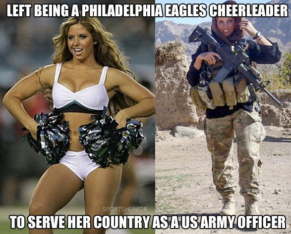 u s army offizier cheerleader