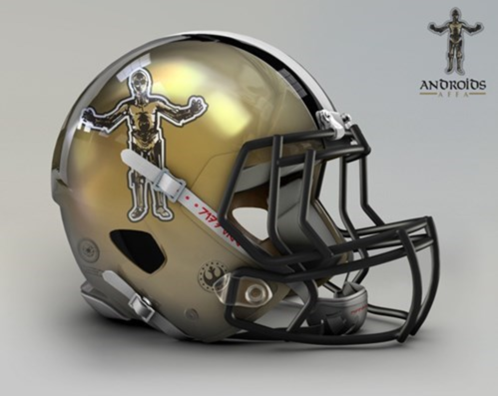 Every NFL Team's Helmet Combined With Star Wars! - Daily Snark