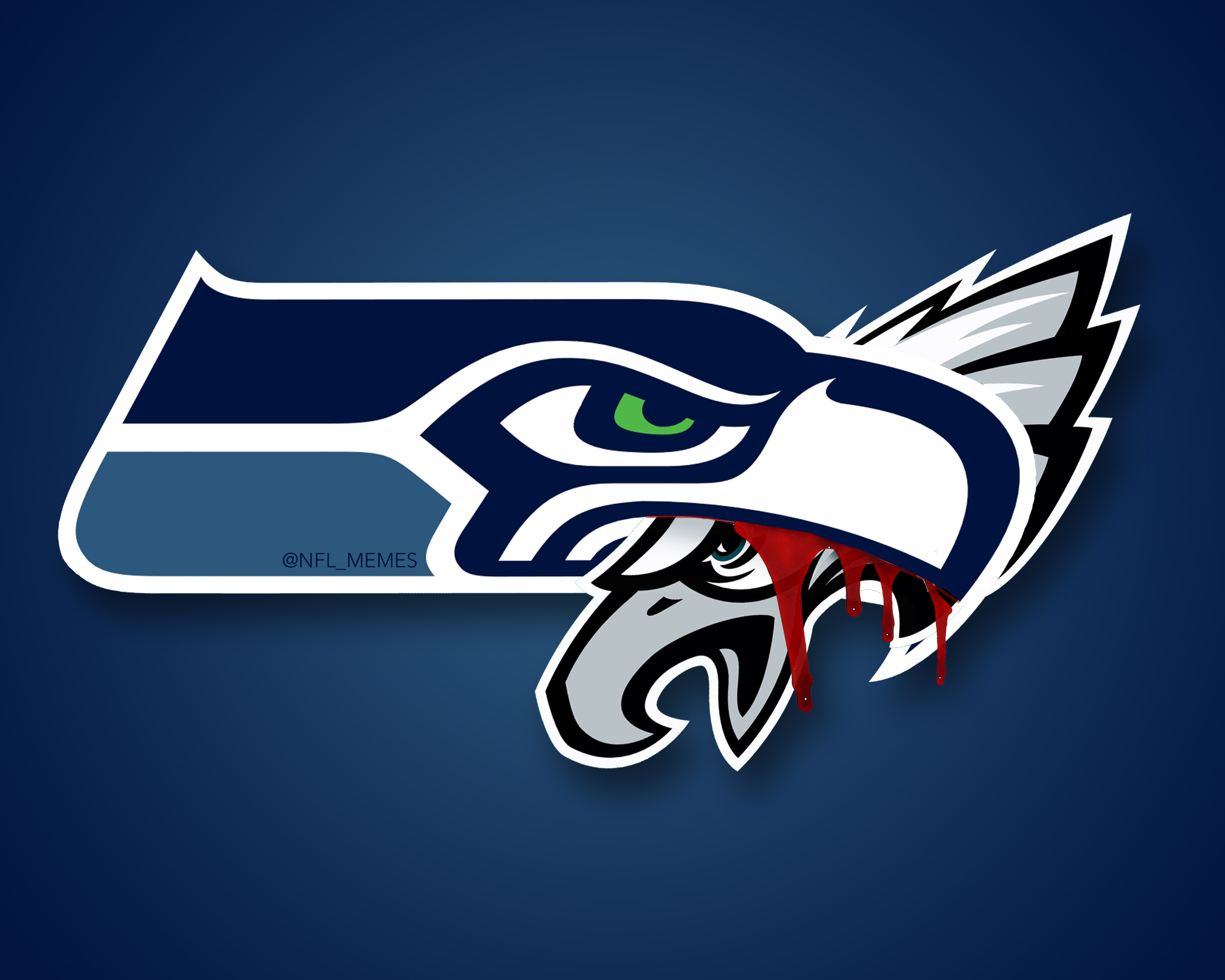 Seahawks Alter Logo Following Win Against Eagles - Daily Snark