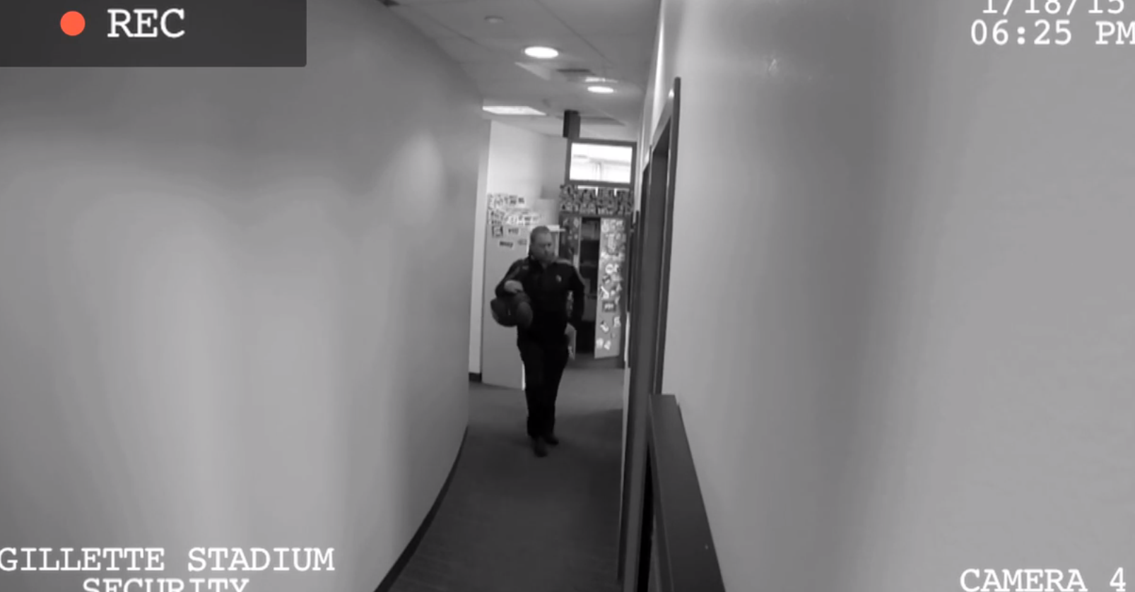 Gillette Stadium Security Camera Footage Shows How ...