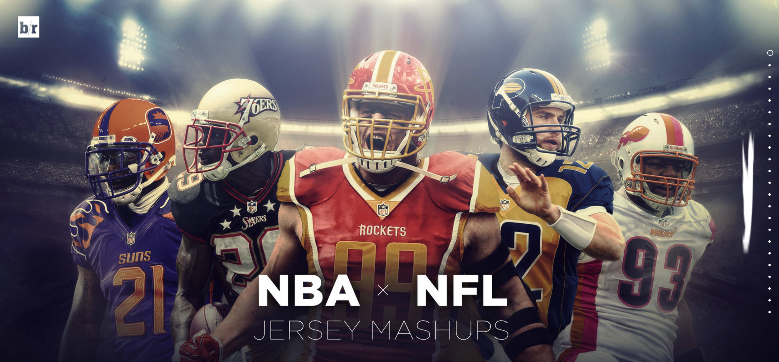 NFL X NBA Jersey Mashups - Daily Snark