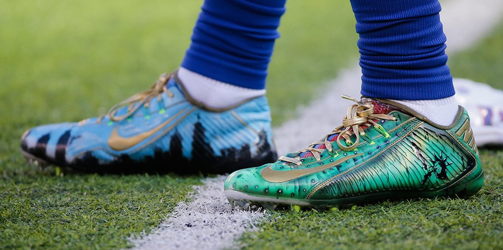Odell Beckham Wears Awesome NYC Themed Cleats Against Jets - Daily Snark