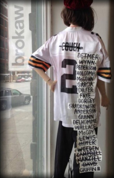cleveland browns tim couch jersey