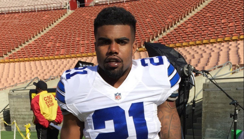 Ezekiel Elliott Rocks A Crop Top Suit At The NFL Draft - Daily Snark