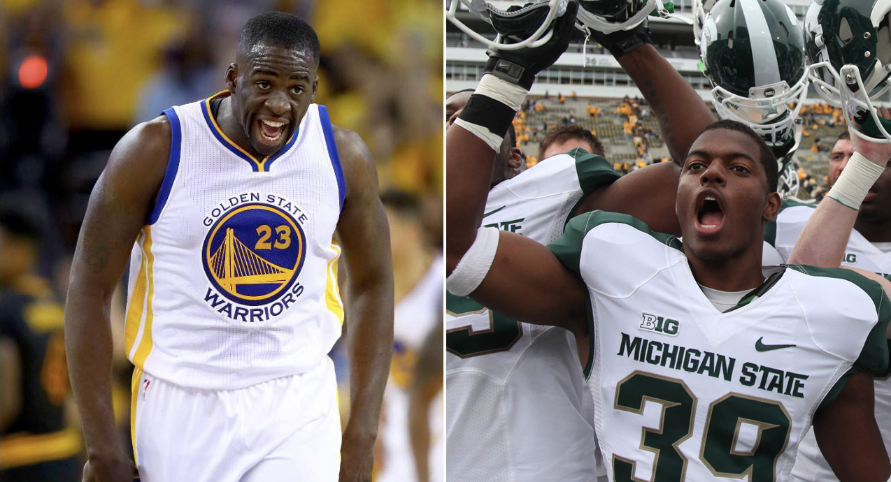 Draymond Green's rafter vision becomes reality at Michigan State