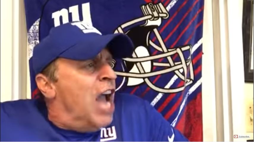 The New York Giants Post-Game Locker Room with Vic DiBitetto