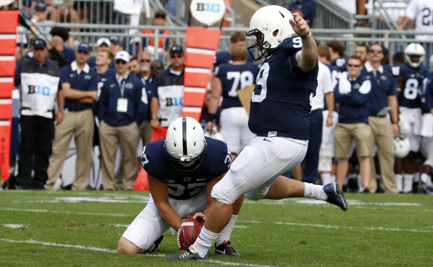 Penn State’s 275lb. Kicker Is Back Leveling Returners - Daily Snark