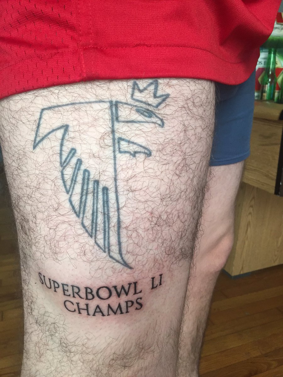 JINXED: Los Angeles Fan Gets Rams 2019 Super Bowl Champions Tattoo