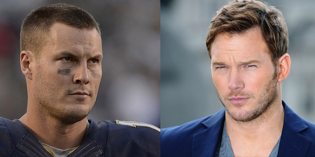 Chargers QB Philip Rivers - Chris Pratt 