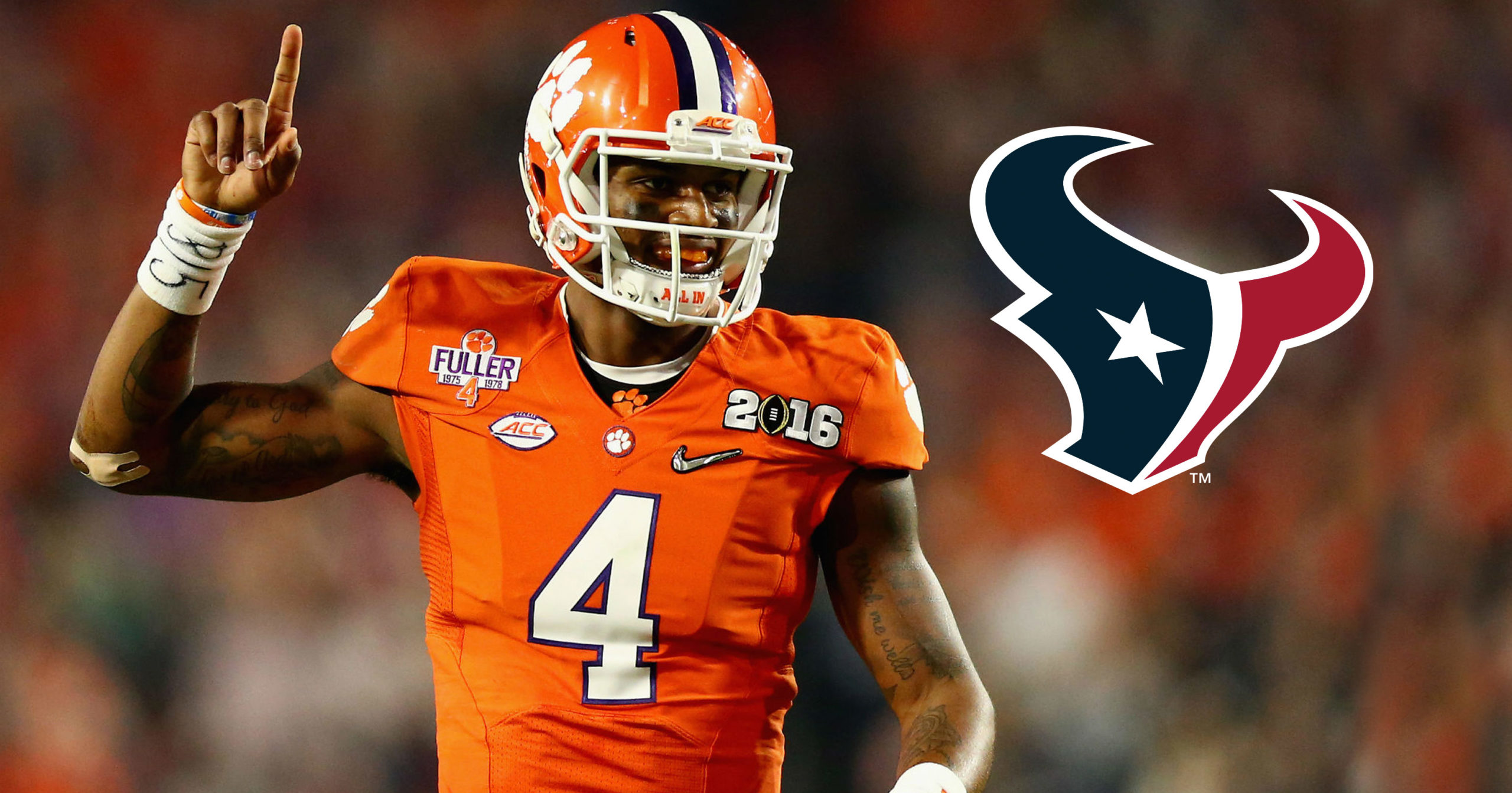 Round 1 - Pick 12: Deshaun Watson, QB, Clemson (Houston Texans) : r/nfl