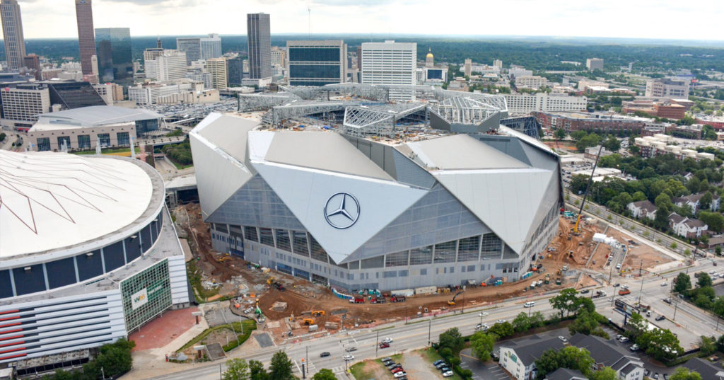 Mercedes-Benz Stadium unveiled as Atlanta Falcons' Next Home