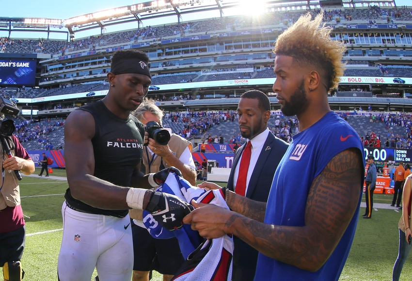 Odell Beckham Jr. said there's 'no connection' between his 3-drop game and  the Giants' boat photo. He's right 