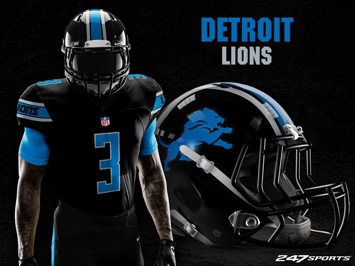 NFL Uniform Concepts – Make Up Days – Lions, Giants, and Bears