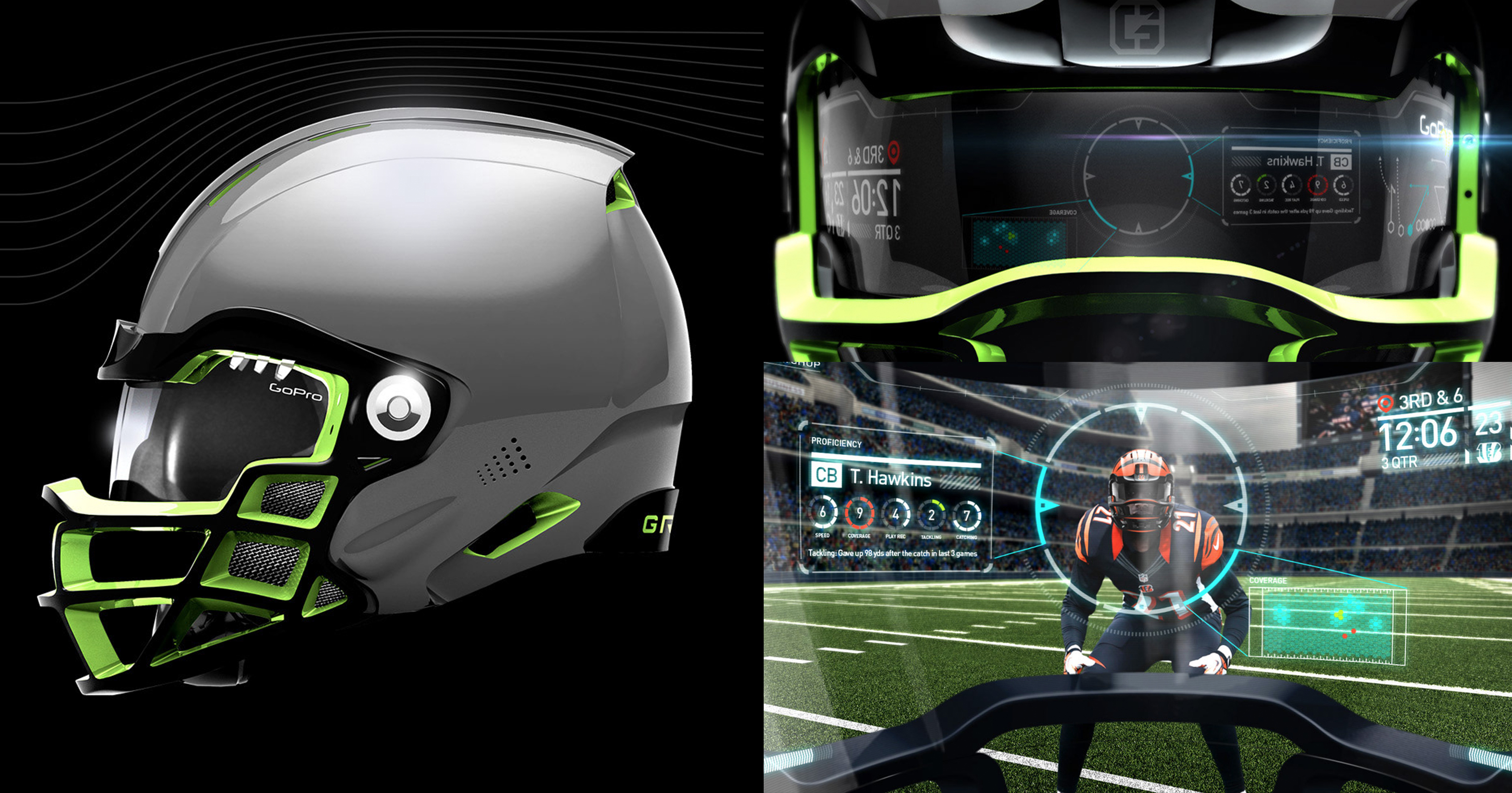 Video Shows Glimpse Of What Football Helmets Of The Future Will Look