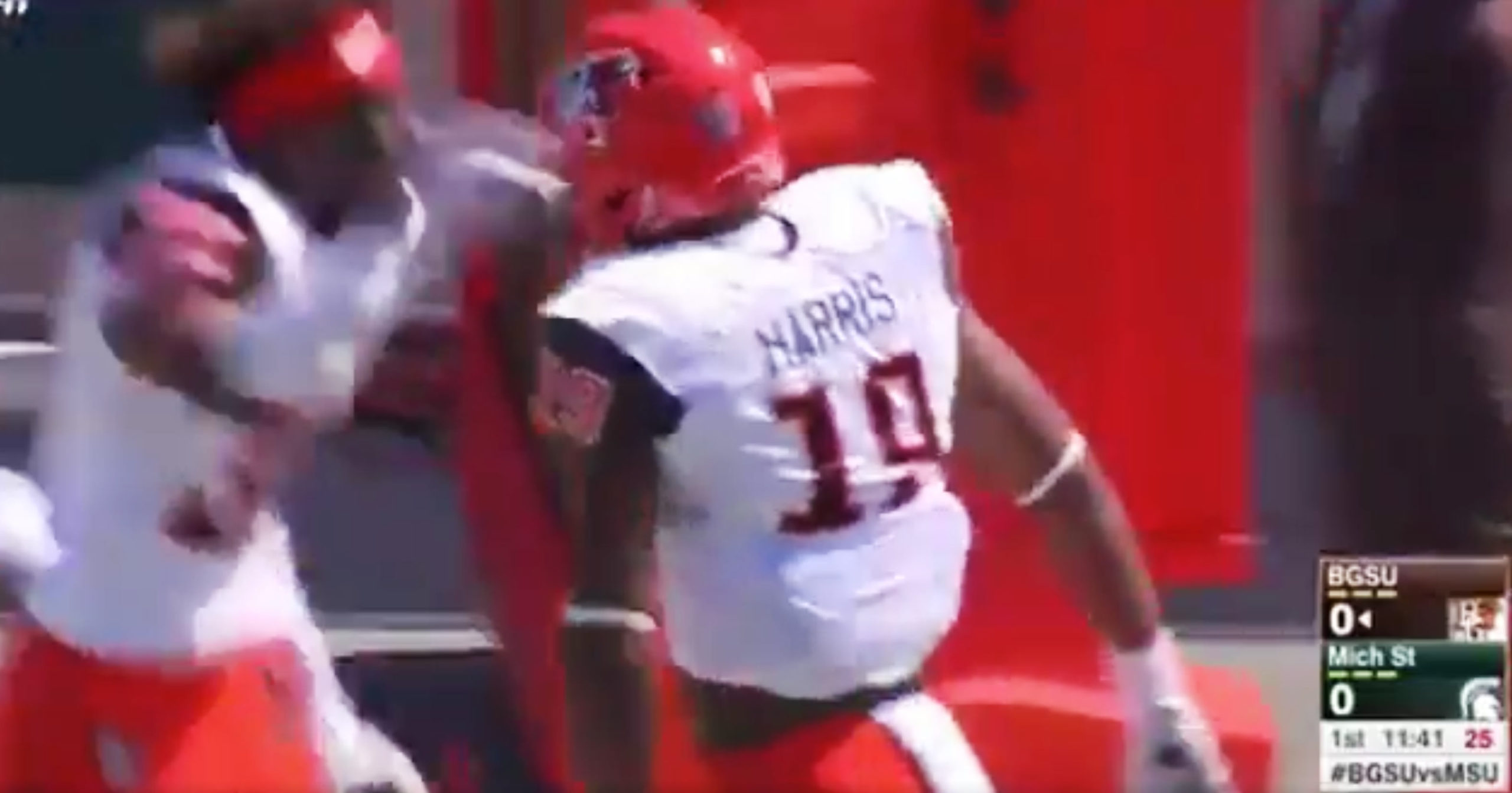 Bowling Green Player May Have Just KO'ed His Teammate While Celebrating ...