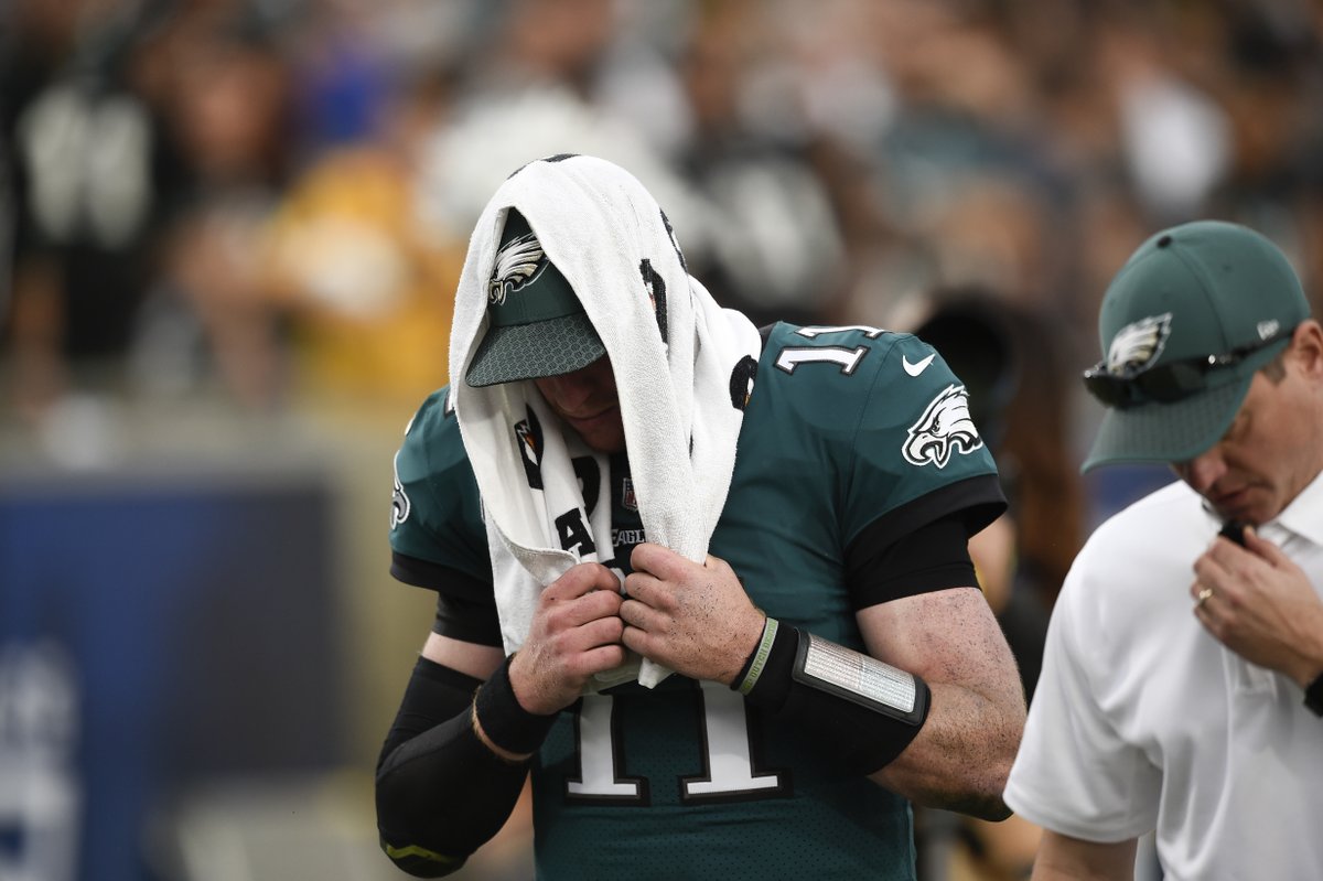 The early indications on QB Carson Wentz's injury aren't ...