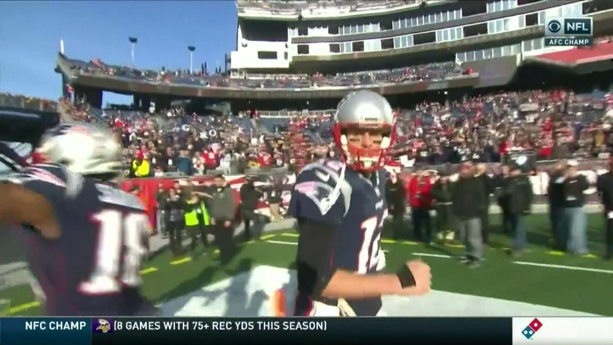 F*** out the way - Tom Brady once lost his cool at a CBS cameraman working  on the field