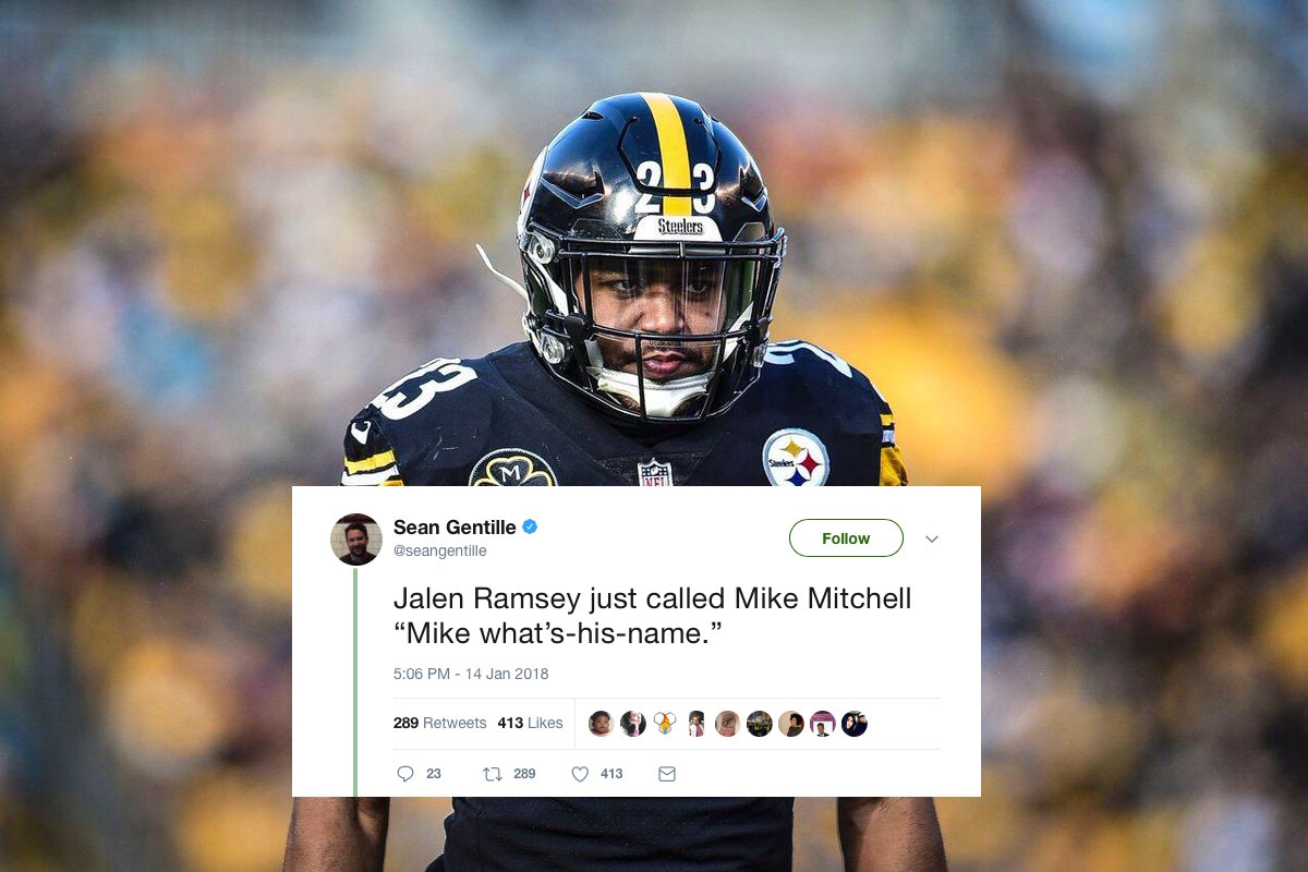 Jaguars burn Steelers safety Mike Mitchell with an absolutely brutal tweet  following divisional round win – New York Daily News