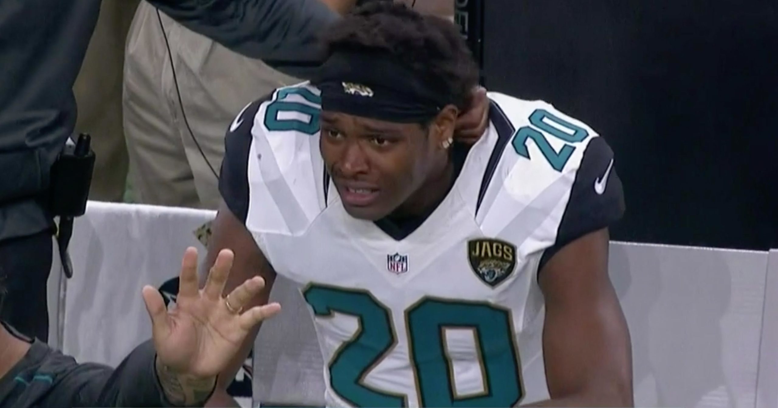 Someone Set Titanic Music To Jalen Ramsey Crying After Loss To Patriots ...