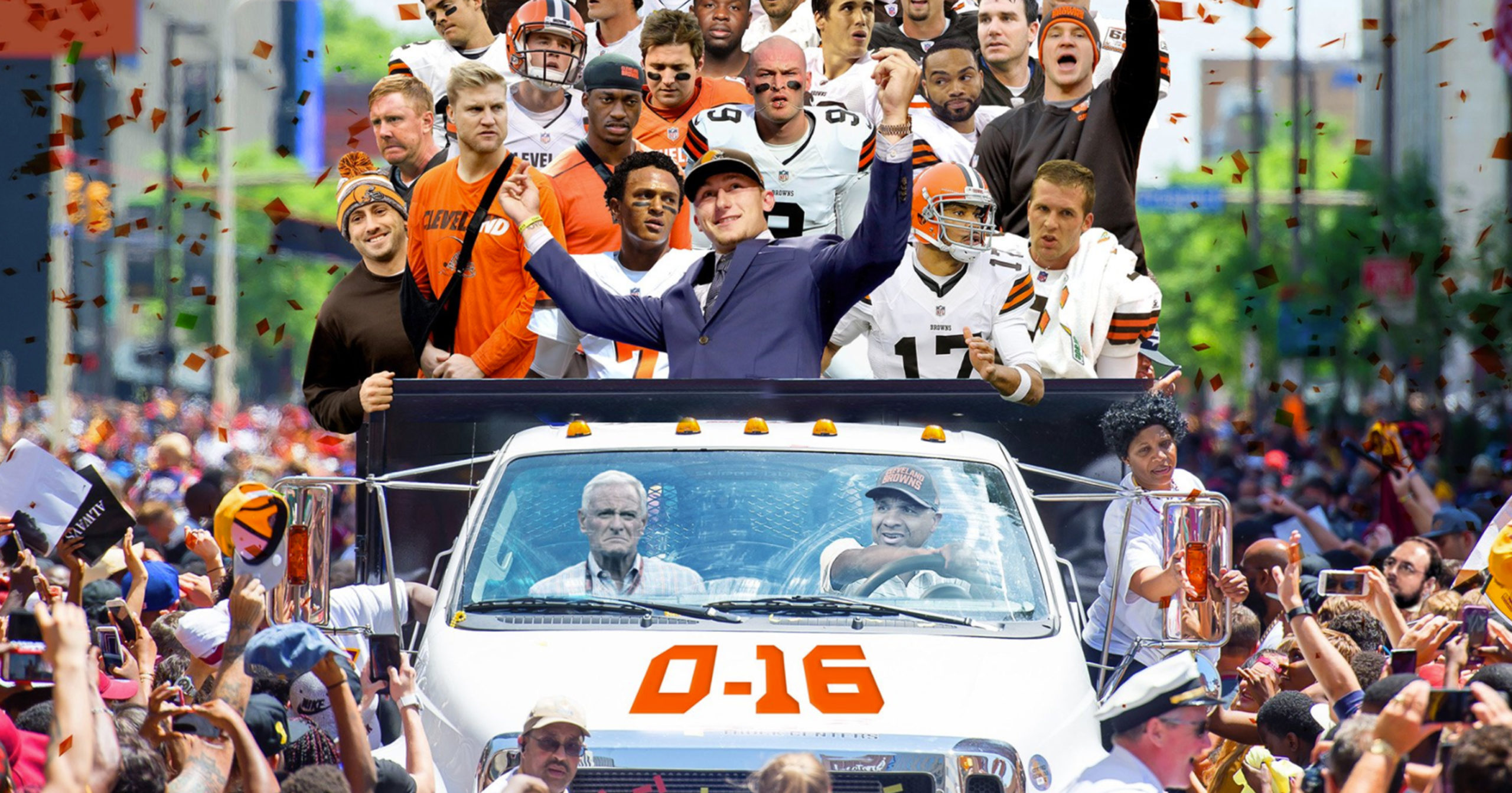 Browns fans stage parade for winless season