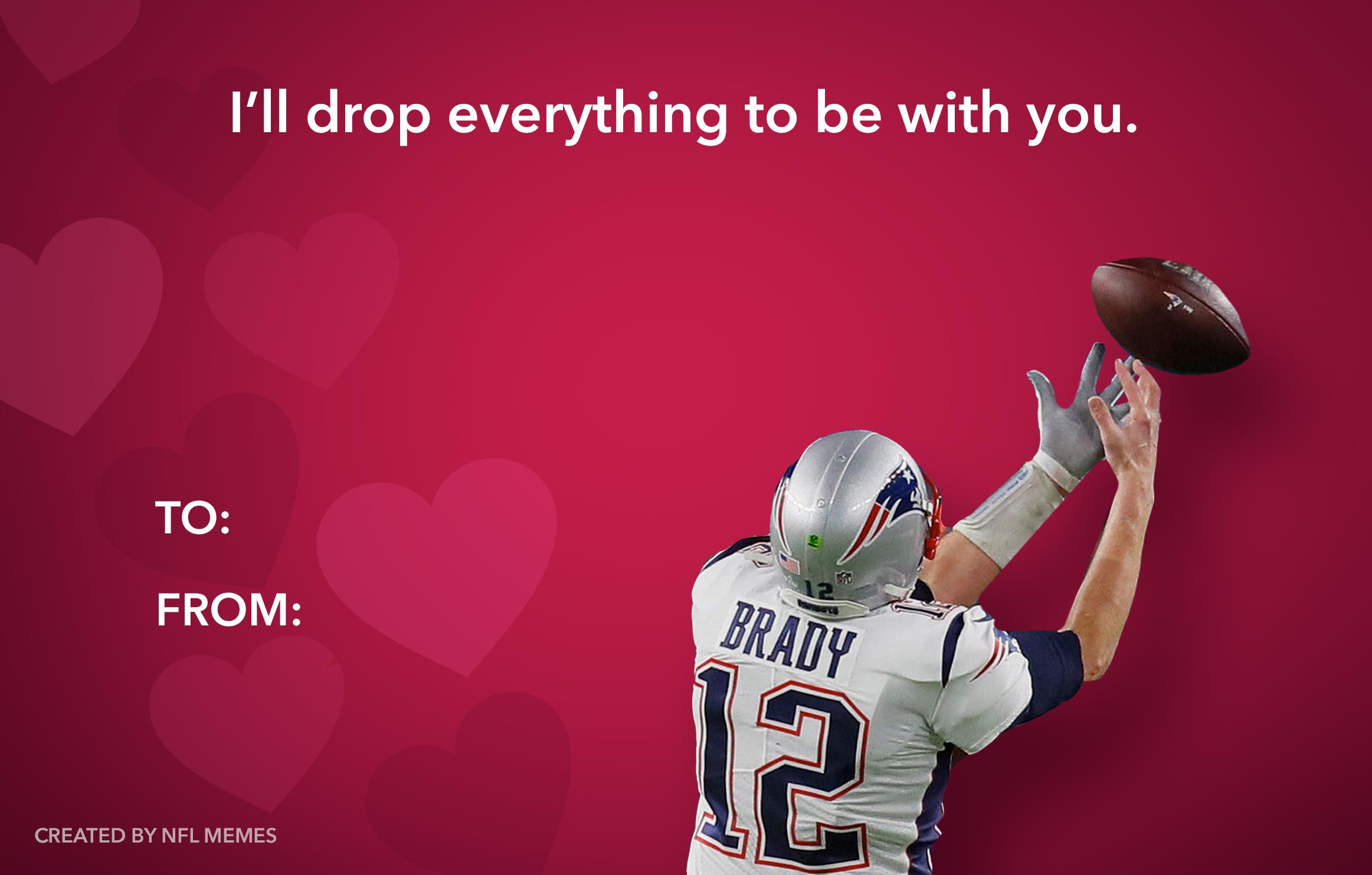 Here’s This Year’s Batch Of Hilarious NFLThemed Valentine’s Day Cards