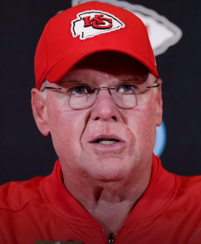 Someone Photoshopped Andy Reid Without A Mustache And He Looks Almost